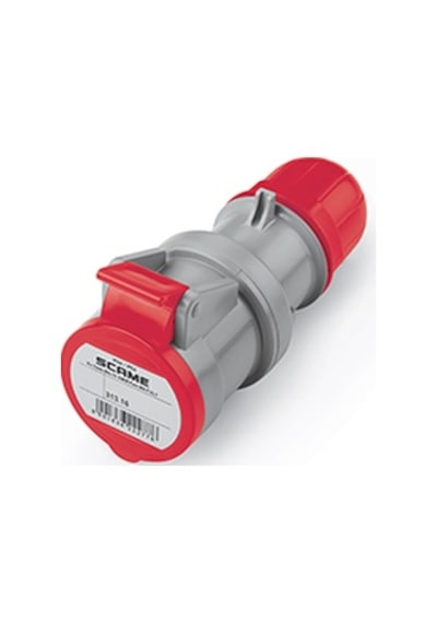 Scame IP44 Uzatma Prizi 4 x 16 A (2P+E) Trifaze