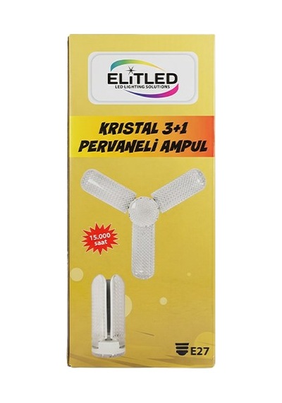 40w Kollu Beyaz Led Ampul 1 Adet Çok Renkli