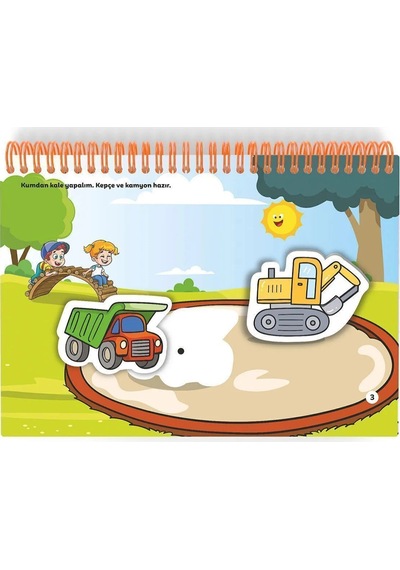 Kız-Erkek Bebek Cırt Cırtlı Kitap ve Yapboz Serisi Eko Paket