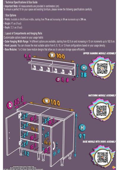 Zeta Portmanto Vestiyer Ayakkabılık Duvar Askılı Kapaklı 6 Bölmeli Hol Antre Çok Amaçlı Dolap 100 Cm Zeta Portmanto Vestiyer Ayakkabılık Duvar Askılı Kapaklı 6 Bölmeli Hol Antre Çok Amaçlı Dolap 100 Cm