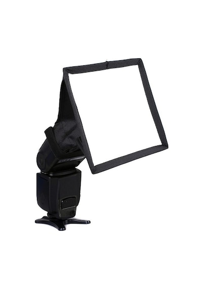 Raypro Tepe Flaşları için 15 x 17 CM Softbox Difüzör