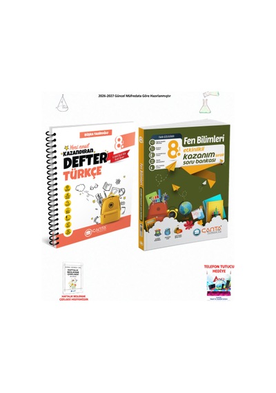 Çanta 8. Sınıf Lgs Türkçe Ve Fen Bilimleri 2 Kitap Seti