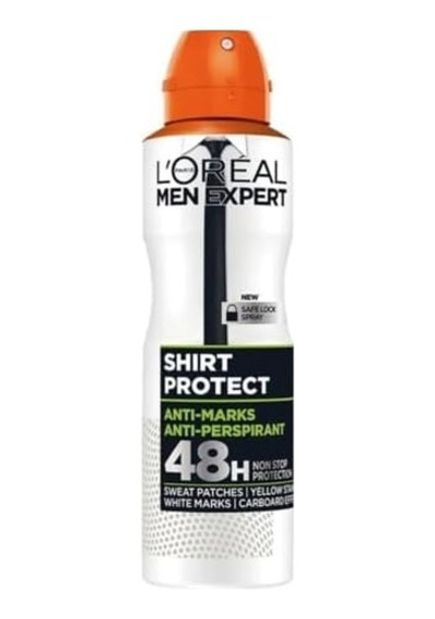 Men Expert Shirt Protect Anti Perspirant Sprey Deodorant 150 Ml