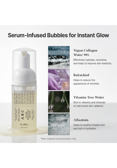 Dr. Althea Abc Glow Whipped Serum Aydınlatıcı Bakuchiol Collagen Vitamin Tree Water 3in1 Serum 100 Ml