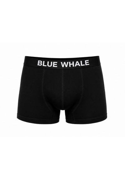 Blue Whale Erkek Premium Likralı Ultra Rahat 5'li Boxer Siyah