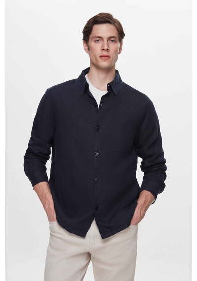 D'S Damat Ds Damat Comfort Fit Lacivert Düz %100 Keten Gömlek Ceket 2hc04s2194850 Lacivert D'S Damat Ds Damat Comfort Fit Lacivert Düz %100 Keten Gömlek Ceket 2hc04s2194850 Lacivert