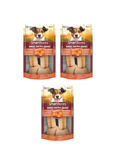 Smartbones Tavuklu Ve Tatlı Patatesli Medium Kemik 2 Li 128 Gr. X 3 Adet