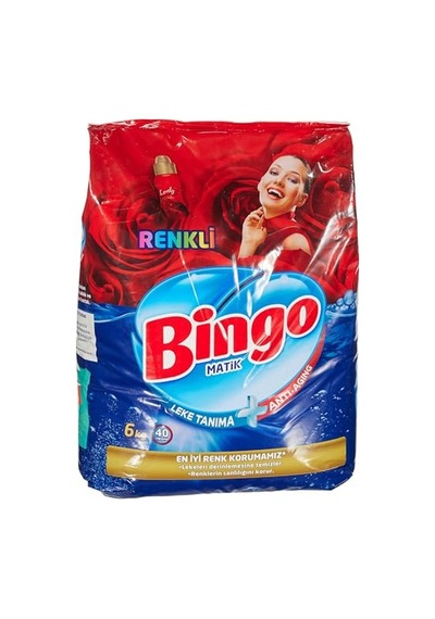 Matik Renkli 40 Yıkama Toz Çamaşır Deterjanı 1 X 6 Kg , 6000 G