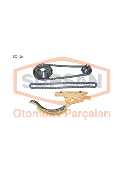Supsan Ez-124 Eksantrık Zıncır Gergı Kıtı Connect 1,8tdcı 08 14 Focus C Max S Max Galxy 1,8tdcı 02 07