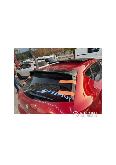 Seat Leon Mk3 2012-2020 Spoiler Plastik Boyalı