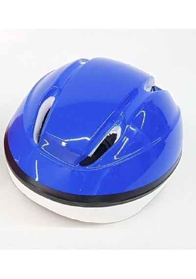 Çocuk Kask Bisiklet Scooter Kaykay Paten Koruyucu Kask Mavi