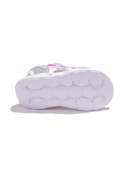 Vicco 321f24y204 Hilda Beyaz Ortopedik Günlük Işıklı Kız Çocuk Spor Sandalet Beıge Bej