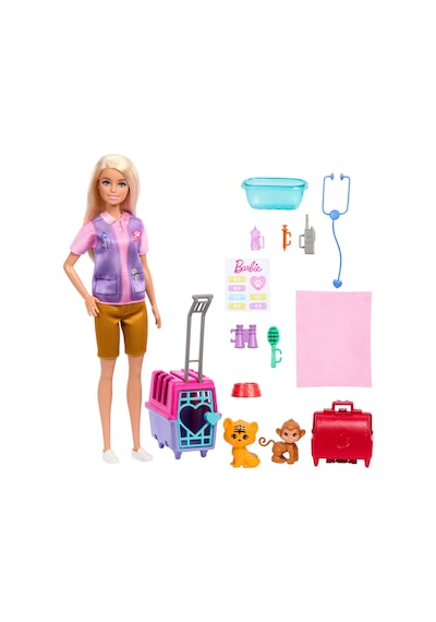 Hrg50 Barbie Veteriner Mini Oyun Seti