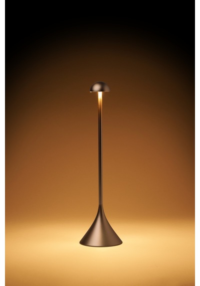 Lexon Steli Dome Led Masa Lambası Dore Altın