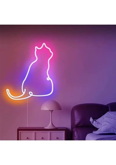 3 Metre Neon Led Işık - Esnek Dekoratif Ortam Ve Oda Aydınlatması Karışık
