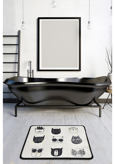 Cutıe Djt Banyo Halısı Paspas 40 x 60 CM Çok Renkli