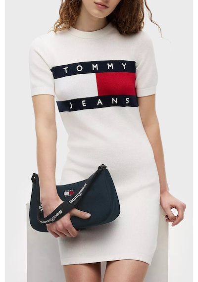 Tommy Jeans Logolu Ayarlanabilir Askılı Çanta Kadın Çanta Aw0aw18768 C1g Lacivert