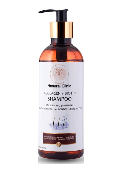 Natural Clinic Collagen + Biotin İçerikli Şampuan 350 ML