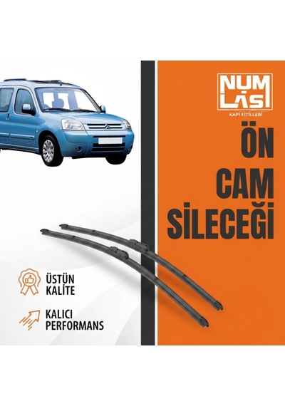 Citroen Berlingo 1996-2007 Ön Cam Silecek Takımı Numlas-a Kalite-nm0133