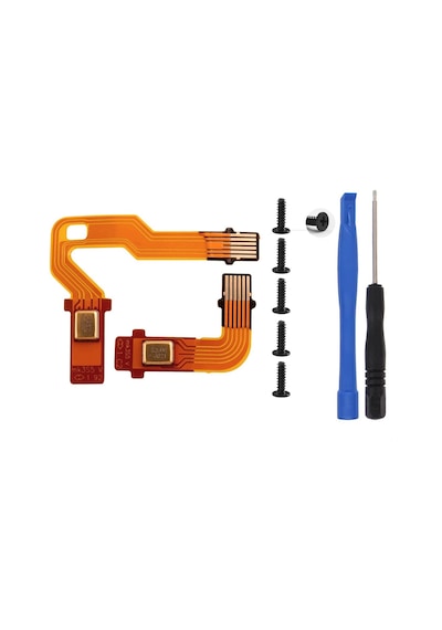 Ps5 Mikrofon Flex Versiyon 3/4/5 Tornavida Ayırıcı Yedek Vida Tamir Seti Bdm 030 040 050 Beyaz