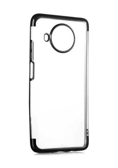 Xiaomi Redmi Note 9 Pro 5g / Xiaomi Mi 10t Lite 5g Kılıf Dört Köşeli Lazer Silikon Kılıf Siyah