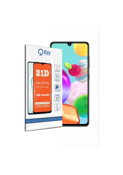 Samsung Uyumlu Galaxy A41 Tam Kaplayan 21D Temperli Ekran Koruyucu Cam (501179344) 20 Tl Fark Ile Apple  iPhone Hızlı Şarj Kablosu