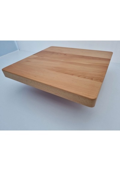 Bintaşmobilya Kayın Kütük Cafe Masa Üstü Tablası 60X60.Cm