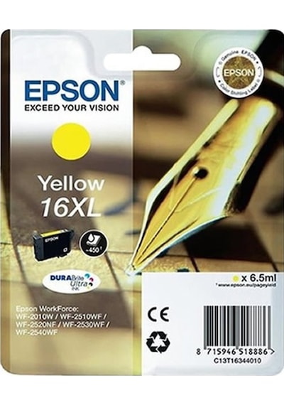 Epson T163440 16xl Sarı Kartuş