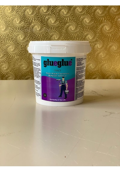 1 KG Ovalit Glueglue Ithal Duvar Kağıdı Tutkalı Sıvı