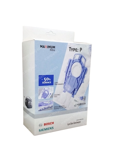 Bosch Uyumlu Bsg 82488 Süpürge Toz Torbası 4 Adet