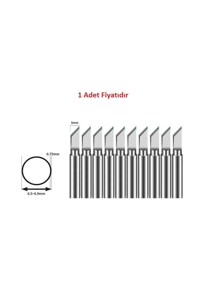 Bakon 600-K Yedek Havya Ucu Keski ( 0,5 mm ) ( BK90-60-863-881 Mo