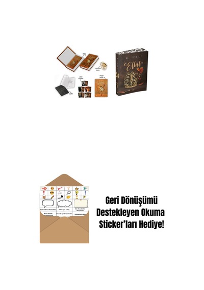 Eflâl 4 Ciltli - Kutulu Set + Eflâl 2 + Okuma Sticker'ları
