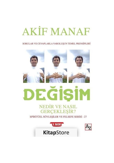 Değişim-Nedir ve Nasıl Gerçekleşir? - Akif Manaf - Az Kitap