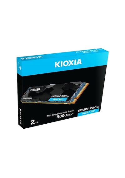 Kioxia Exceria Plus 2tb M.2 Nvme Ssd 5000/3900mb