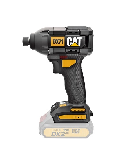 Cat Dx71b 18volt 215nm Kömürsüz Profesyonel Şarjlı Darbeli Tornavida Akü Dahil Değildir