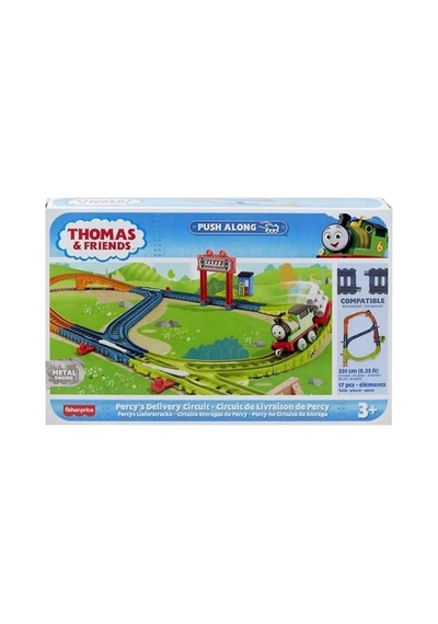 Hgy82 Thomas Ve Arkadaşları - Tren Seti Sür-bırak Çok Renkli