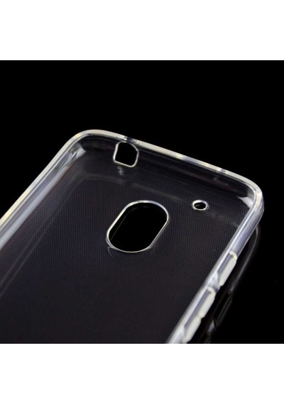 Lenovo Moto G4 Kılıf Zore Şeffaf Ince Ve Esnek Süper Silikon Renksiz