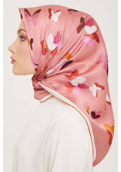 Armine Twill İpek Eşarp 24ya9146 52 - Desenli