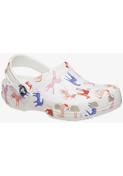 Crocs Classic Character Print Clog K Çocuk Beyaz Clog Terlik 209695-9cd Beyaz