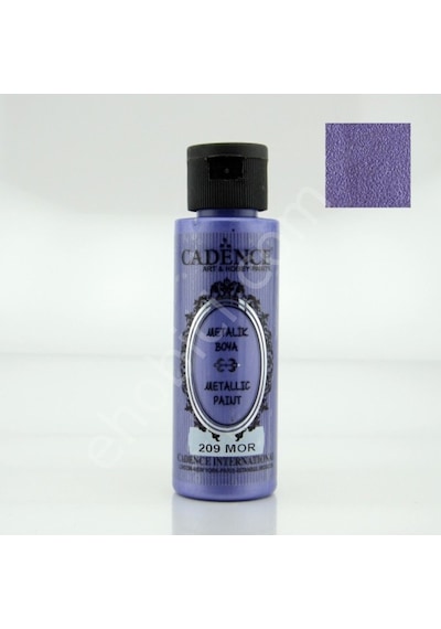 Cadence Metalik Boya - 209 Mor 70Ml