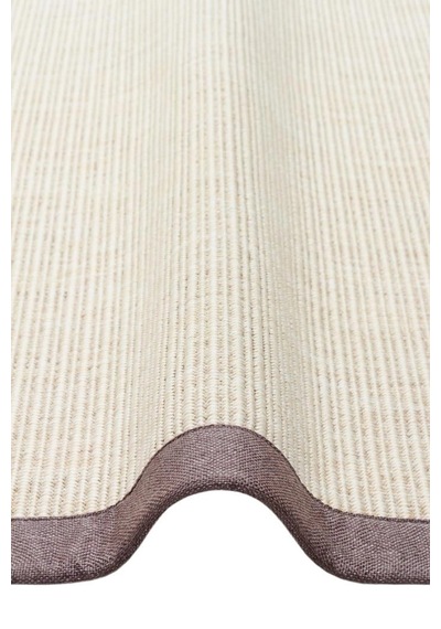 Eko Halı Ventura Vnt 2706 Cream Bordür Mouse Sisal Görünümlü İç Ve Dış Mekan Uyumlu Hav Vermeyen Mod