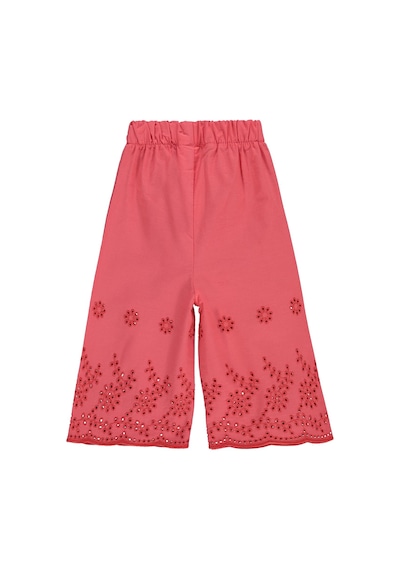 Civil Baby Paça Brodeli 6-18 Ay Pantolon - Kırmızı Koyu Nar