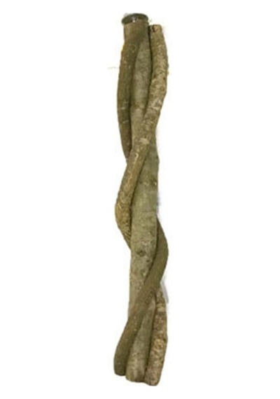 Getreide Doğal Çiftli Sarmaşık Vidalı Kuş Tünek 27.5 CM