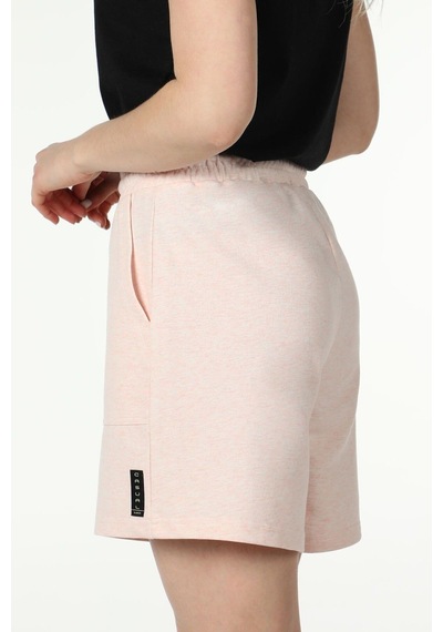 Defys Kadın Beli Lastikli Cepli Etiket Detaylı Regular Fit Şort Pembe Melanj - 527882928 Pembe Melanj Defys Kadın Beli Lastikli Cepli Etiket Detaylı Regular Fit Şort Pembe Melanj - 527882928 Pembe Melanj
