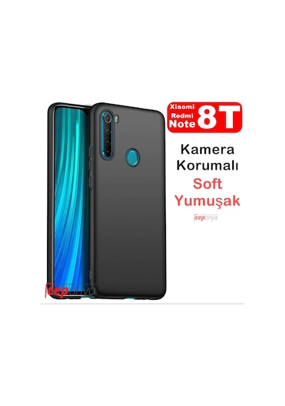 Xiaomi Redmi Note 8T Kamera Korumali Mat Soft Kaliteli Kilif 397486510
