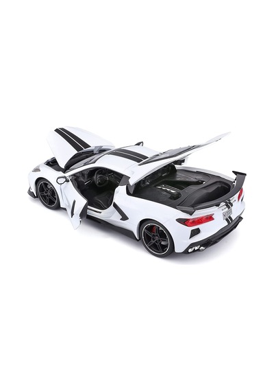Maisto 1/24 2020 Chevrolet Corvette Stingray Coupe - Beyaz