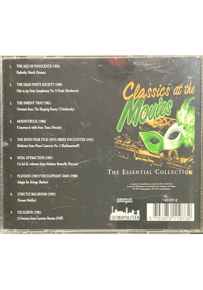 Plak Değildir Cd Dir Cd Classics At The Movies The Essential Co
