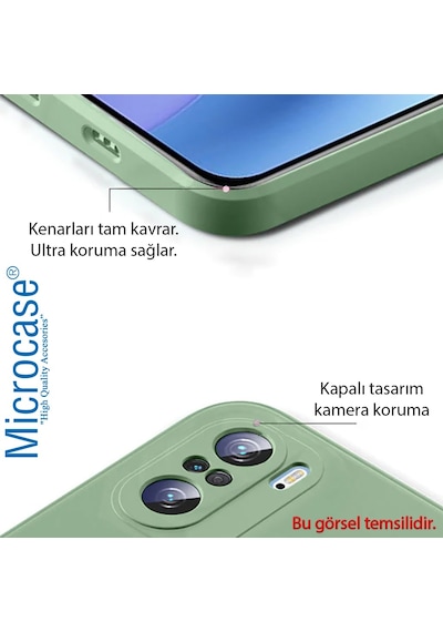 Xiaomi Poco X4 Pro 5G Campro Serisi Silikon Kılıf-Al3427
