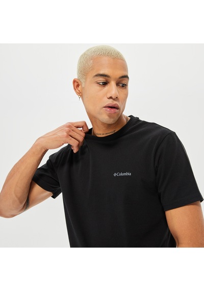 Columbia Csc Basic Logo Brushed Erkek Siyah T-shirt