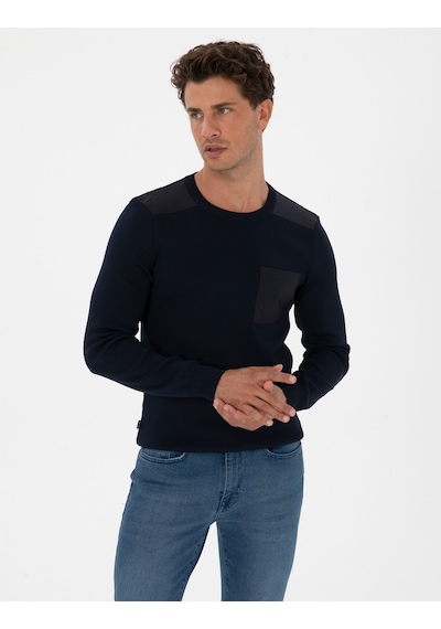 Pierre Cardin Erkek Lacivert Kazak /triko 50315762-vr033 Lacivert